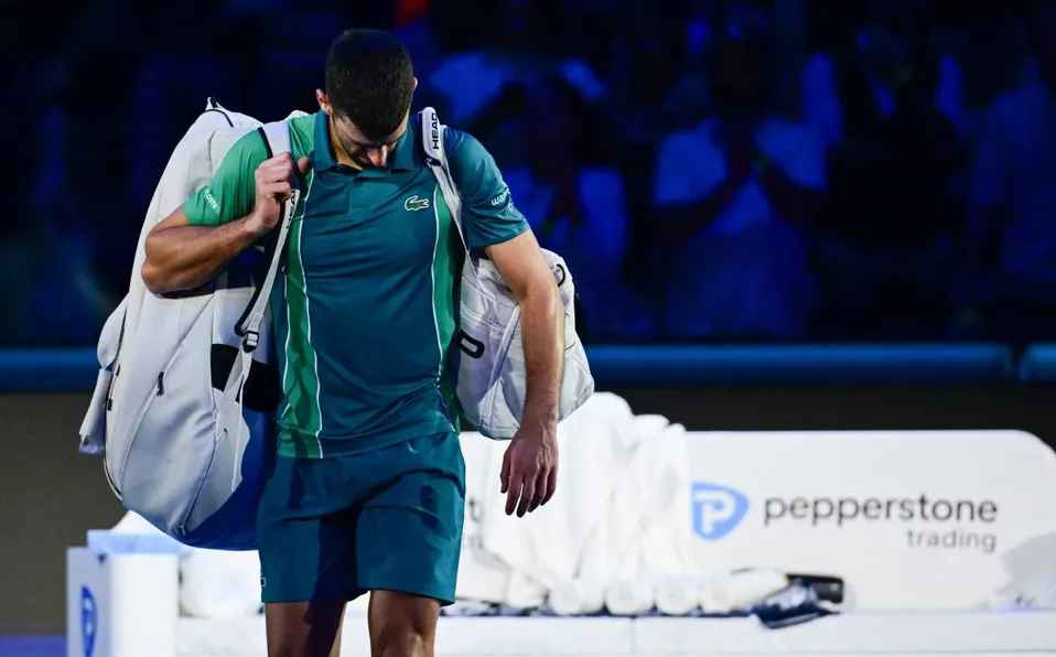 Djokovic sale decepcionado tras derrota