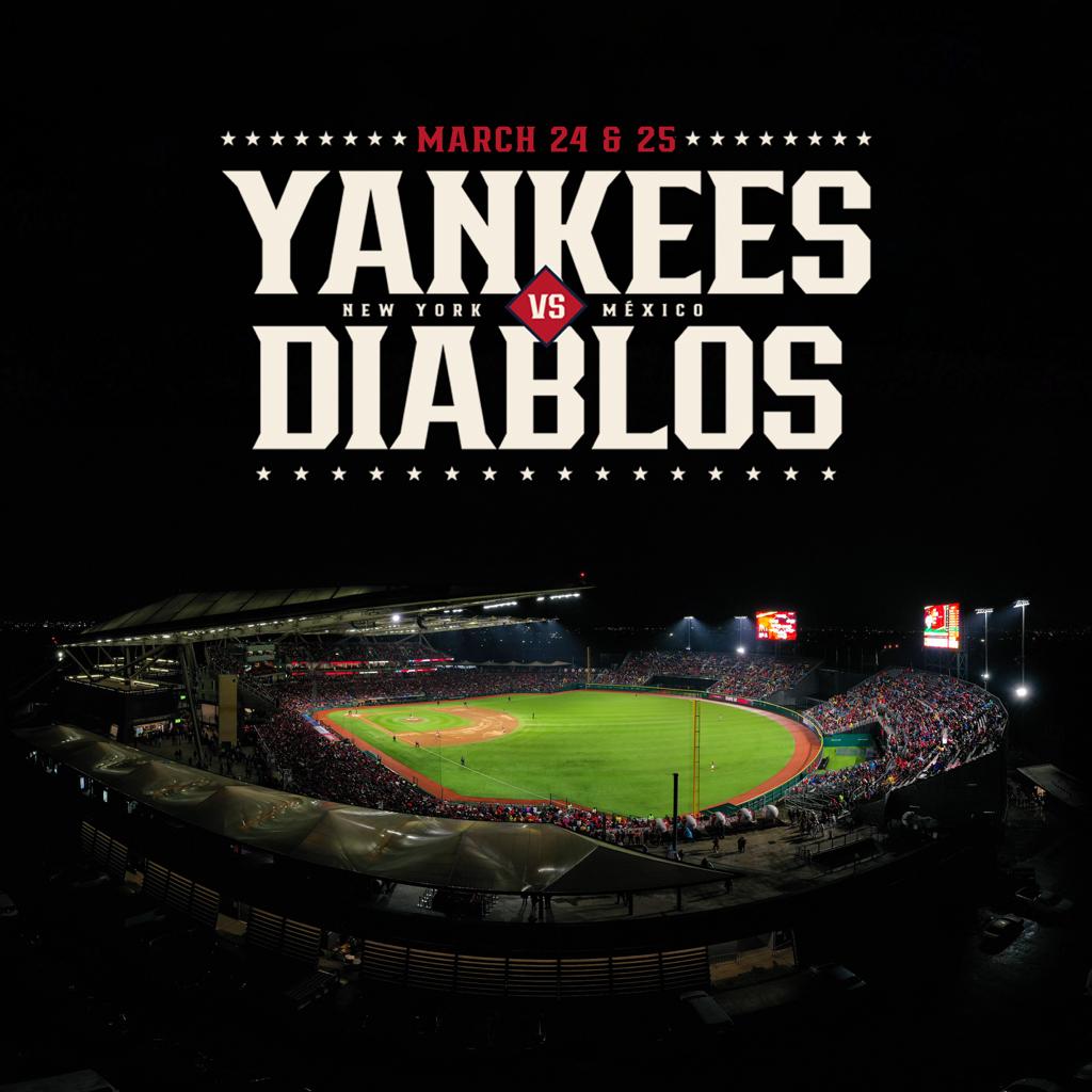 Yankees vs Diablos.