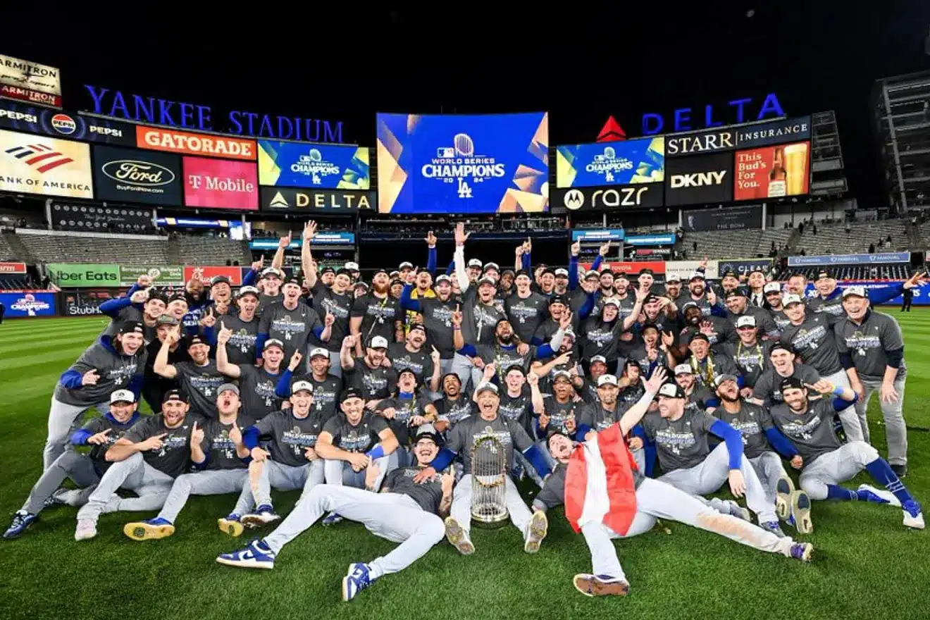 Los Dodgers campeones de la Serie Mundial