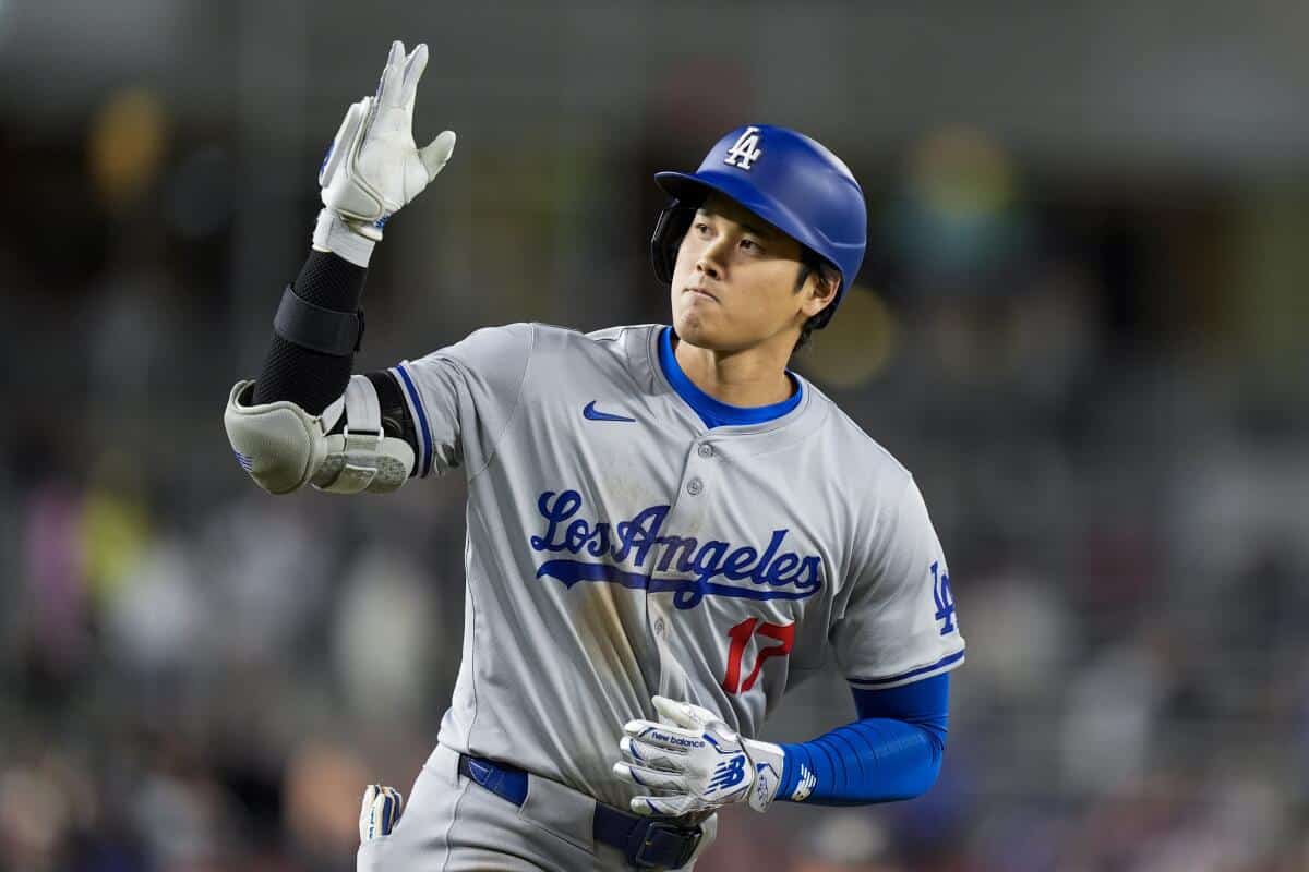 Ohtani abre el orden al bat de los Dodgers