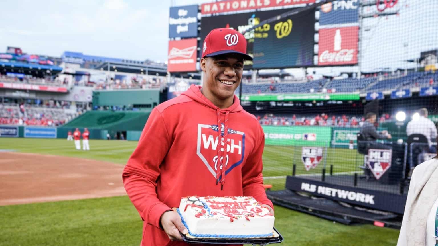 Juan Soto celebrará de nuevo su cumpleaños en una Serie Mundial