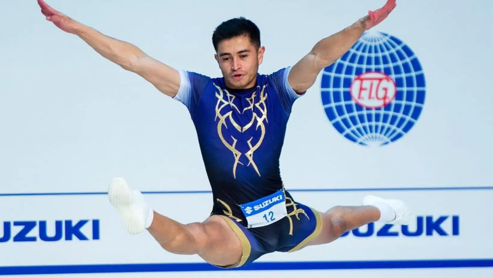 Iván Veloz Velásquez listo para disputar el Campeonato Panamericano de Gimnasia Aeróbica.