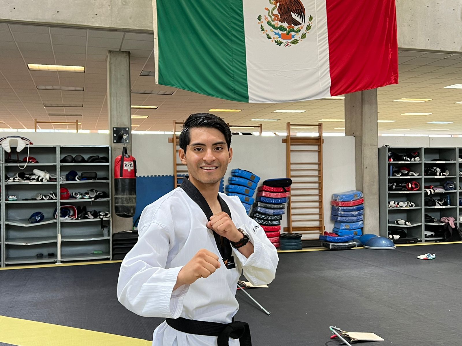 William de Jesús Arroyo Reyes, tricampeón mundial de taekwondo poomsae.