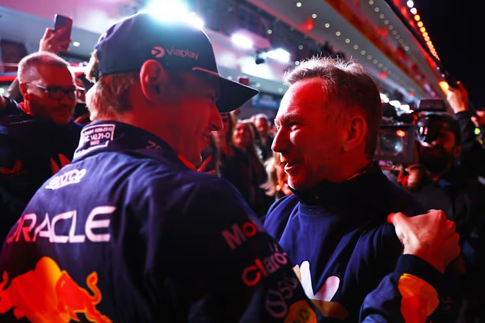 Verstappen y Horner