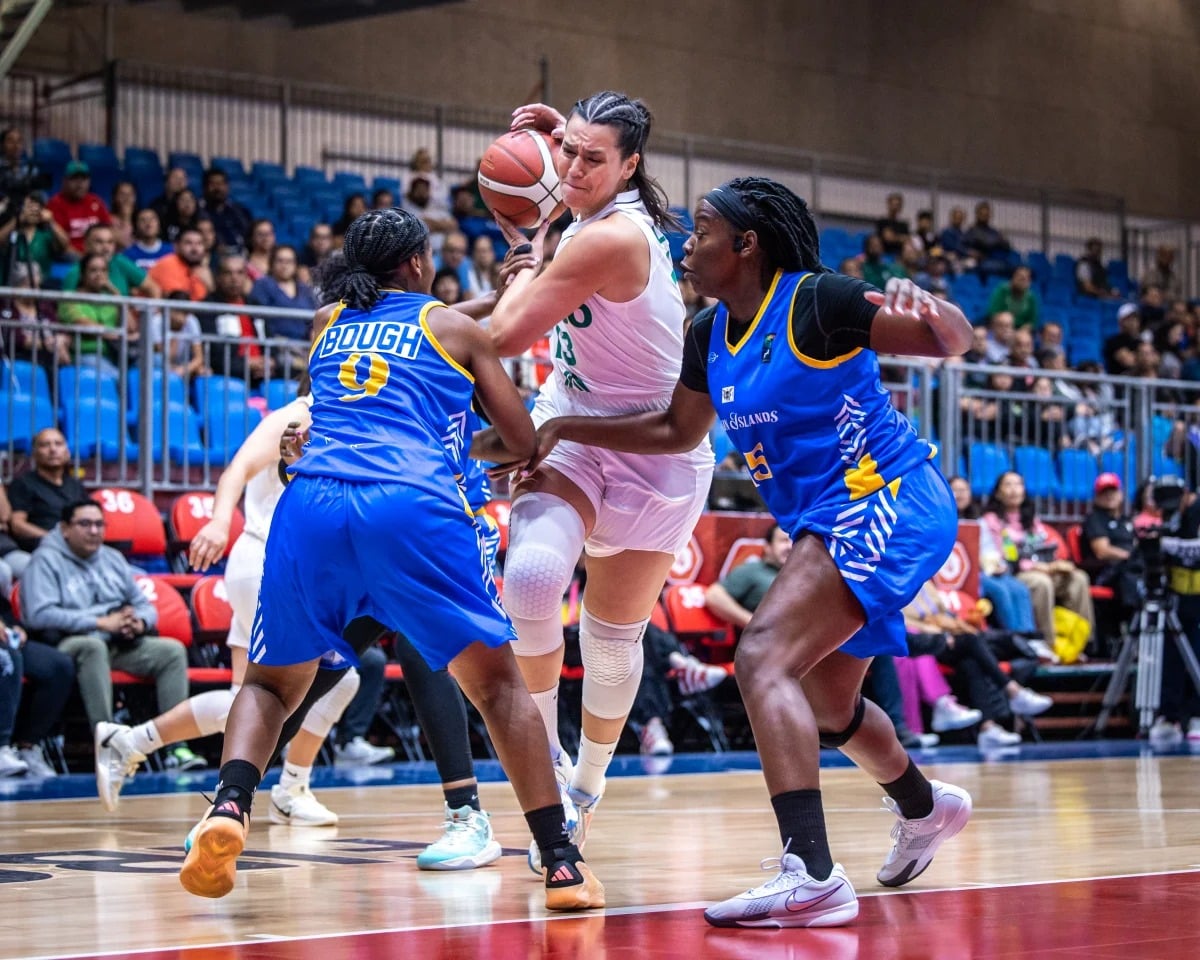 Selección nacional de basquetbol durante el Campeonato Centrobasket Femenil 2024