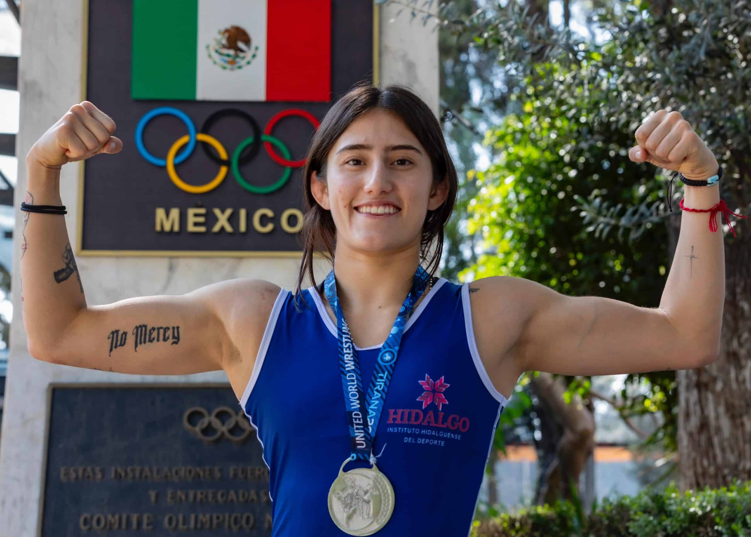 Zeltzin Hernández, subcampeona del orbe y monarca panamericana en la categoría sub-23.