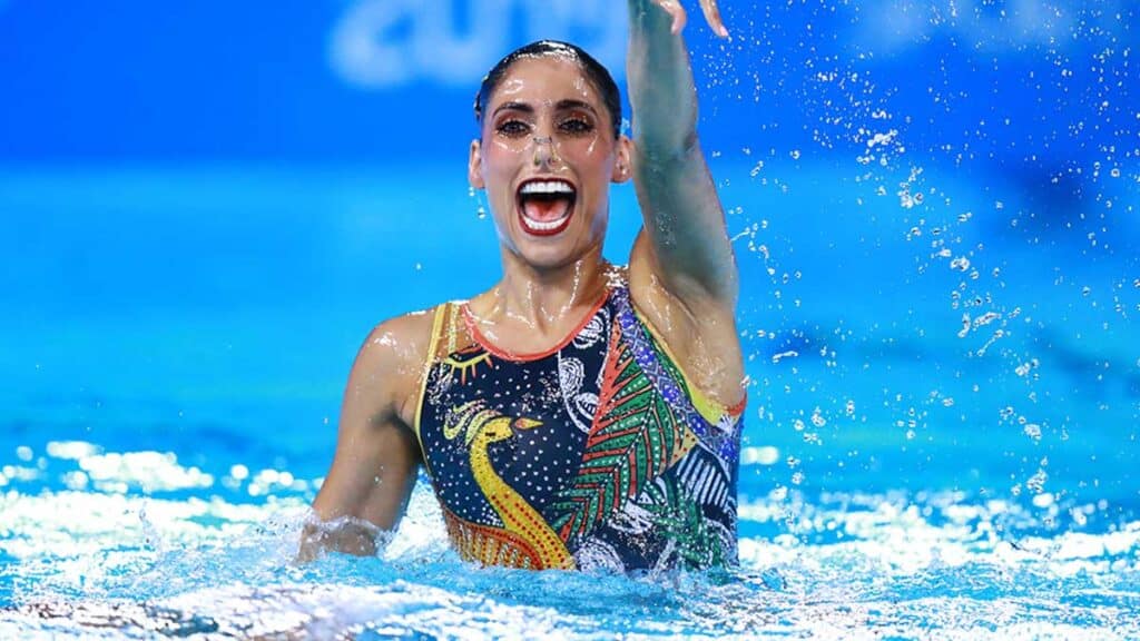 Nuria Diosdado dice adiós a la natación artística