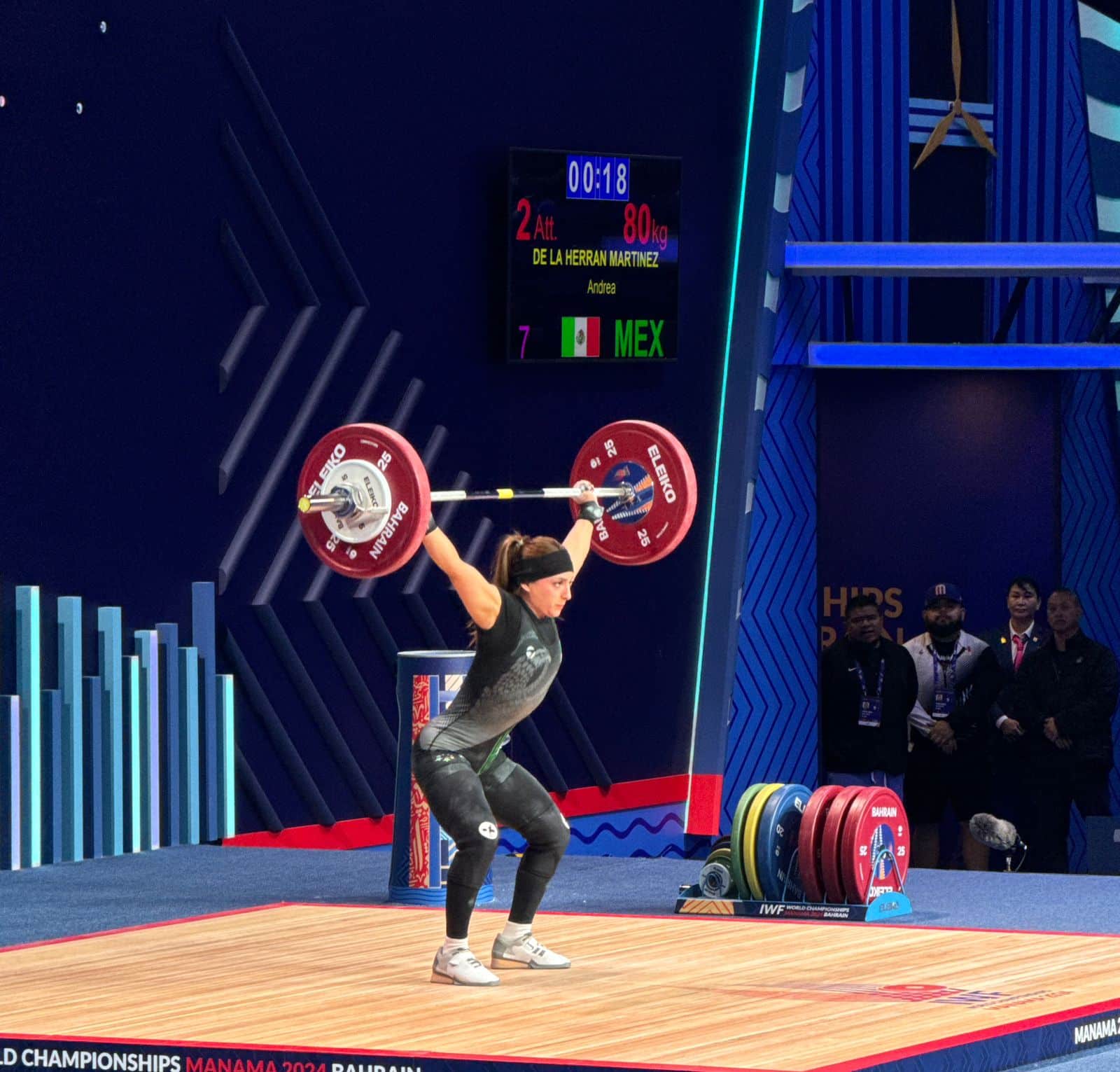 Andrea De La Herrán se posicionó como la sexta mejor del mundo en los 49 kilogramos.