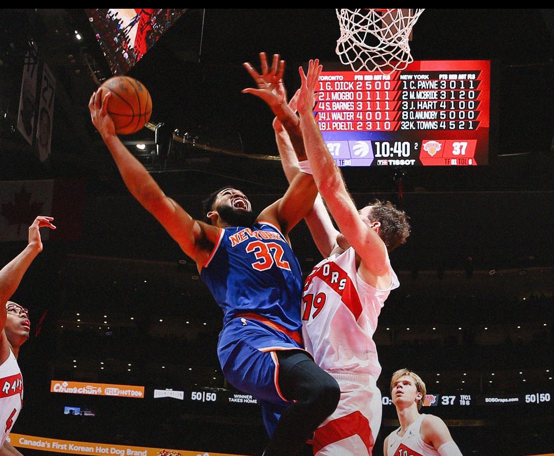 Knicks vs Raptors AYM Sports