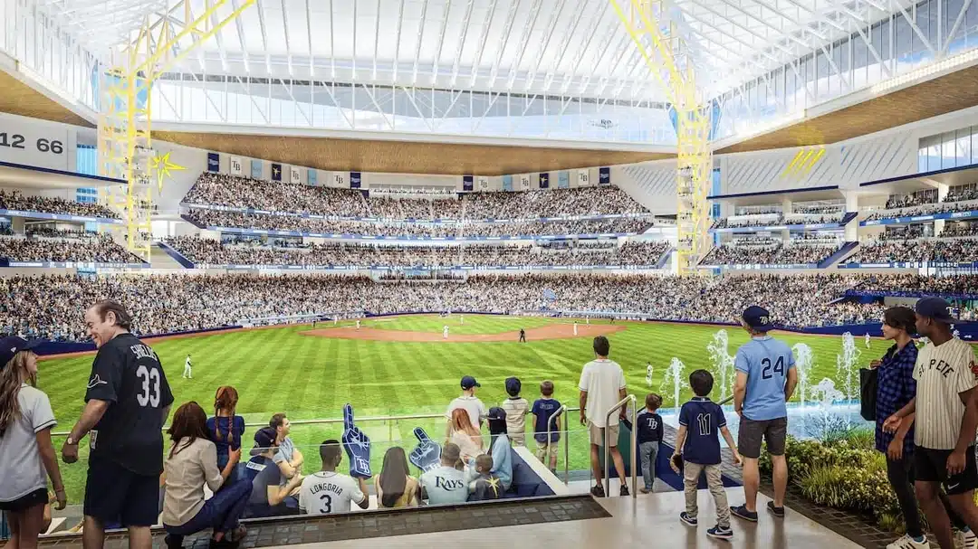 Así lucirá el nuevo estadio de los Rays