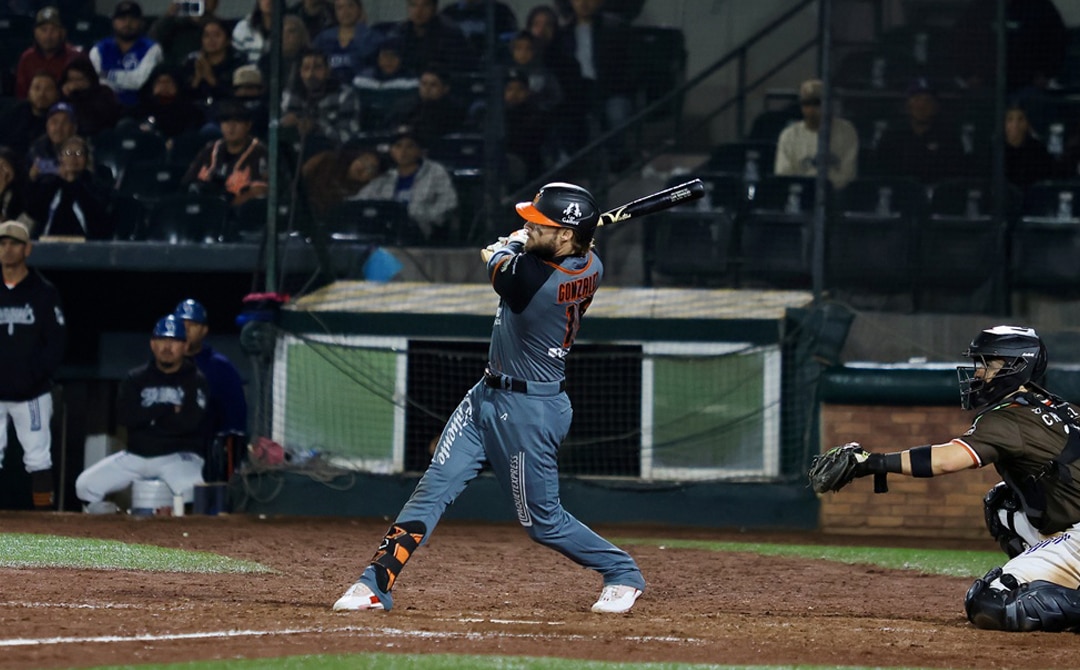 Luis González con el batazo del gane