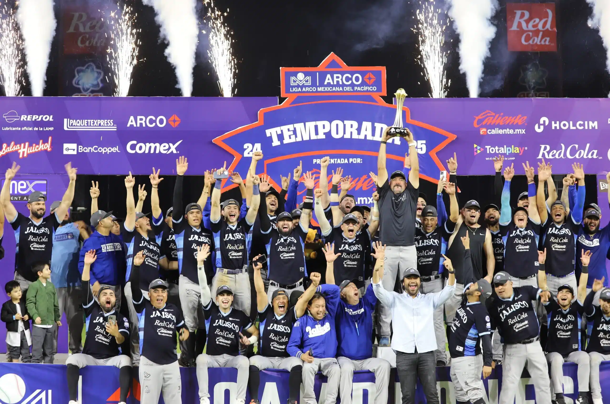 Charros campeones de la Liga Arco