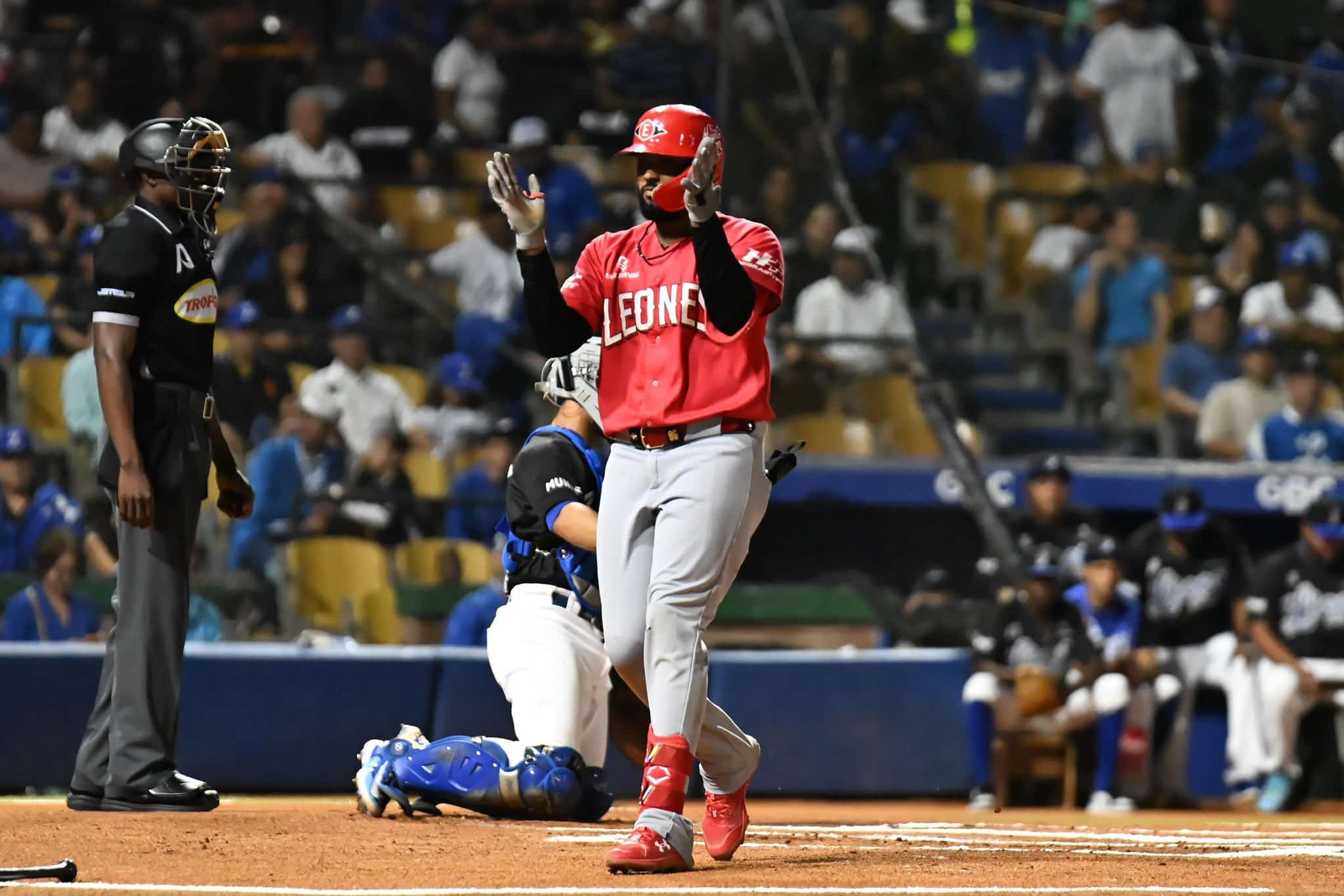 Leones del Escogido a un triunfo de la serie final