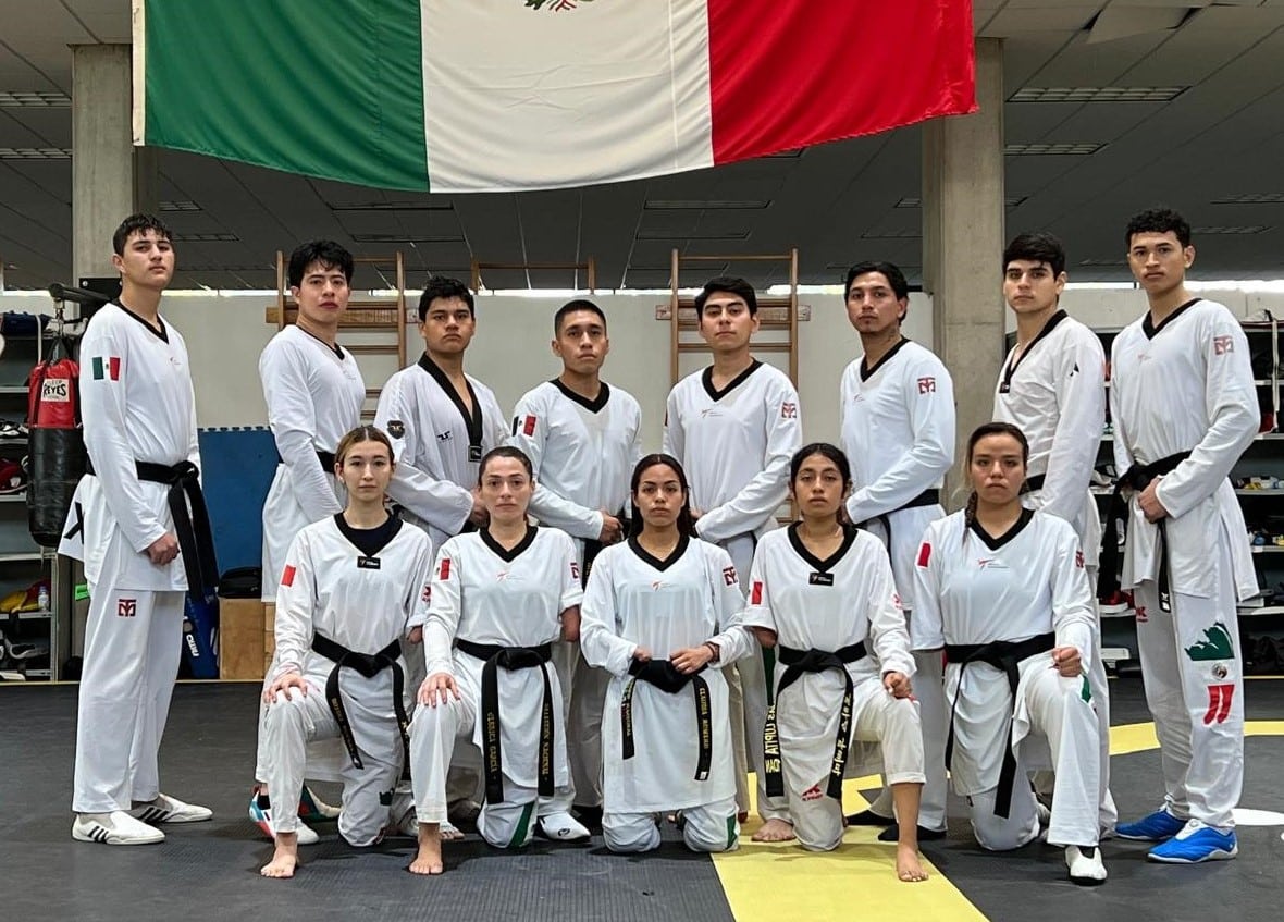 Para taekwondoínes van al Campeonato Nacional 2025